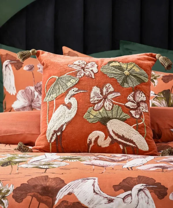Best Sale Joe Browns A Herons Haven Cushion Coral