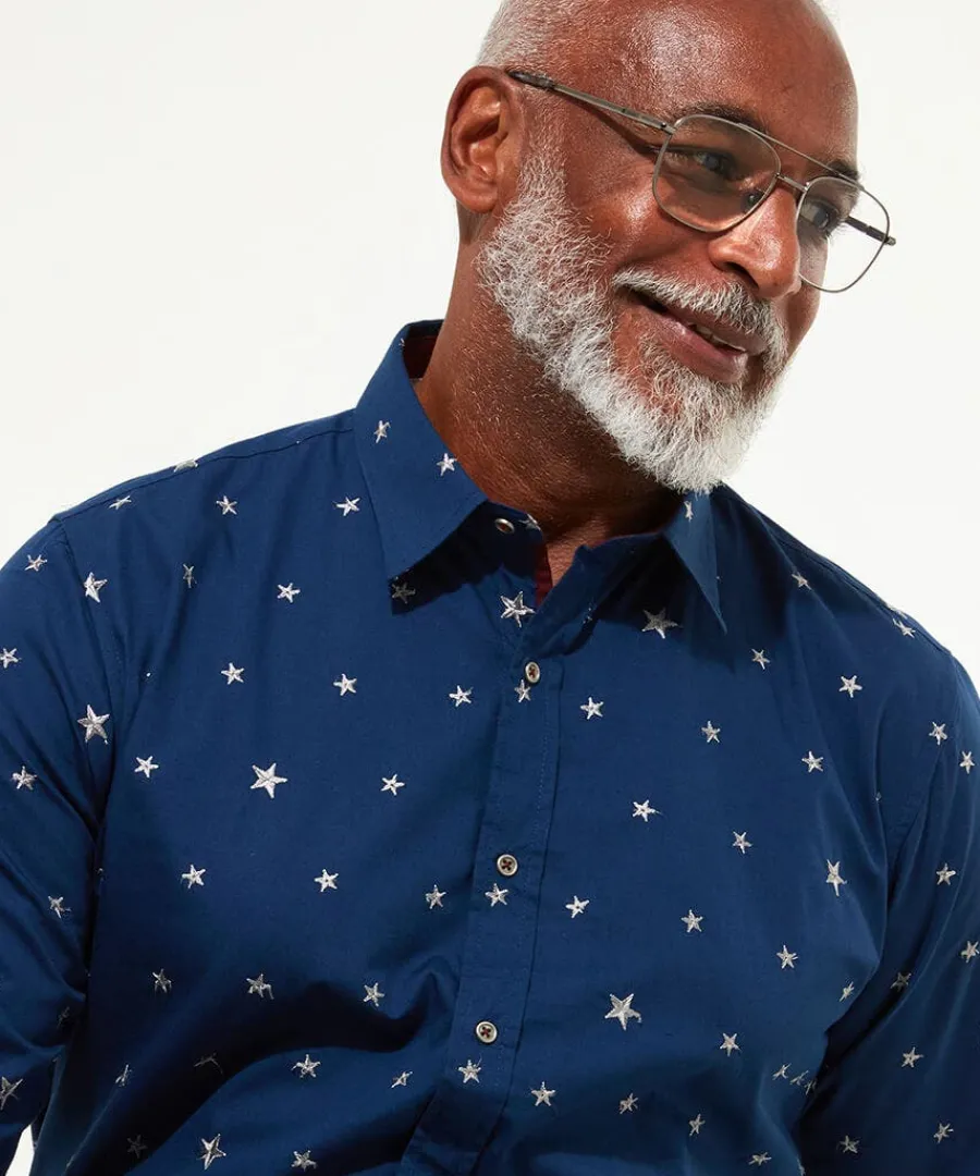 absolute_star_shirt_3.webp Clearance Joe Browns Absolute Star Shirt Navy