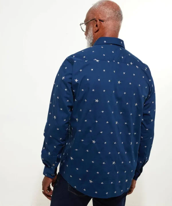 Clearance Joe Browns Absolute Star Shirt Navy