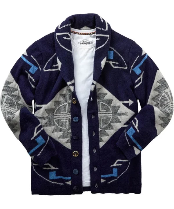Shop Joe Browns Aim For Adventure Cardigan Navy