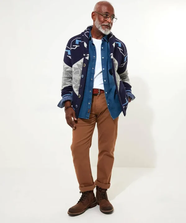 Shop Joe Browns Aim For Adventure Cardigan Navy