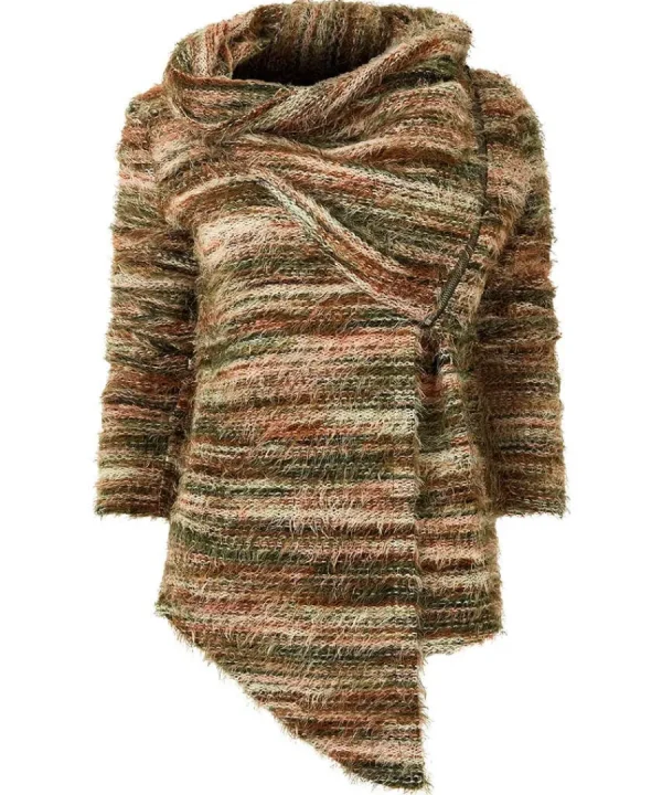 Hot Joe Browns Alicia Zip Top Brown