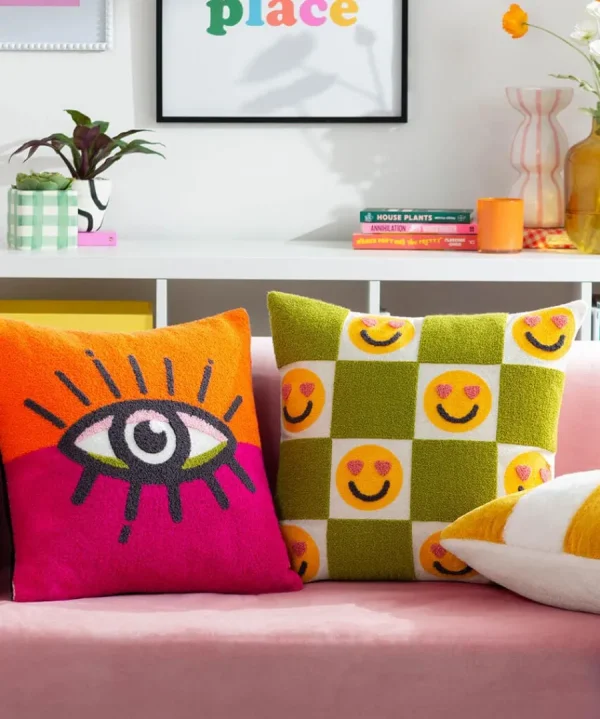Sale Joe Browns All Eyes On You Cushion Pink