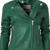 Clearance Joe Browns All In The Details Leather Jacket Green