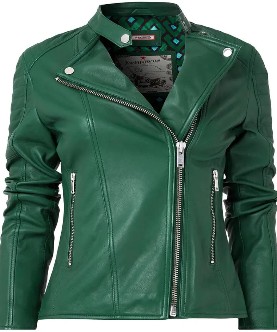 all_in_the_details_leathe_0.webp Clearance Joe Browns All In The Details Leather Jacket Green