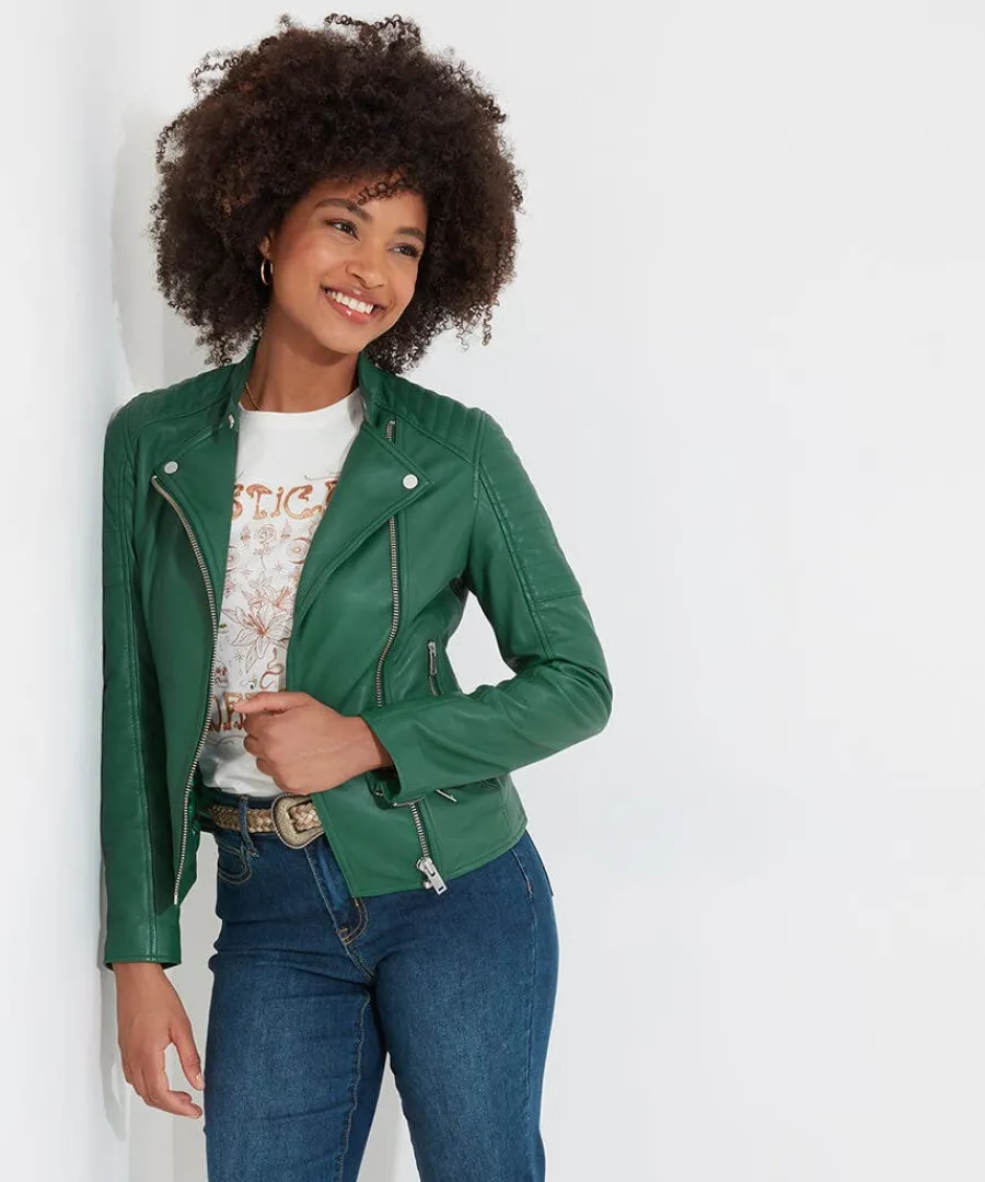 all_in_the_details_leathe_1.webp Clearance Joe Browns All In The Details Leather Jacket Green