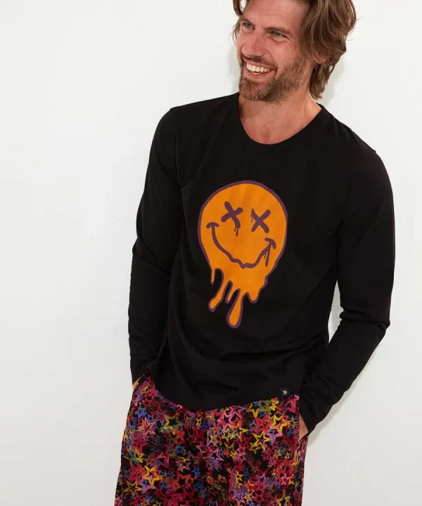 Discount Joe Browns All Smiles Pj's Black