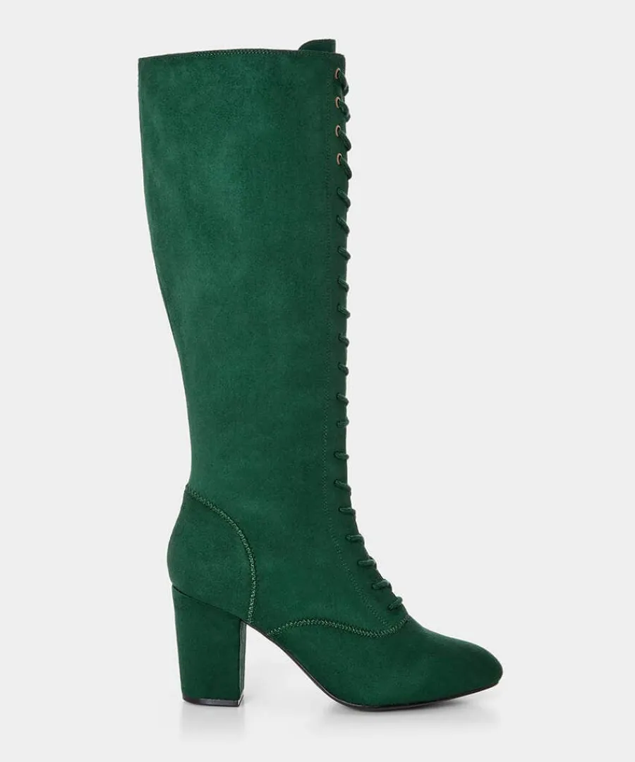 all_the_glory_lace_up_boo_0.webp Best Joe Browns All The Glory Lace Up Boots Green