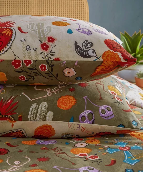 New Joe Browns Ancient Whispers Reversible Duvet Set Grey