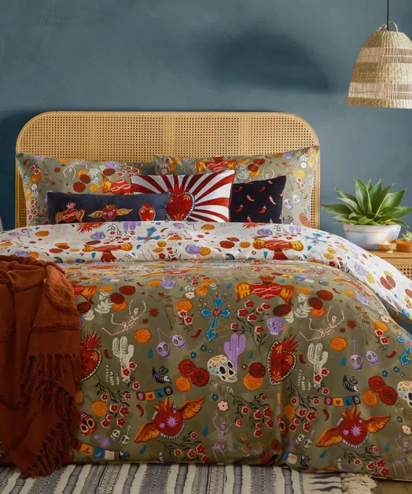 New Joe Browns Ancient Whispers Reversible Duvet Set Grey