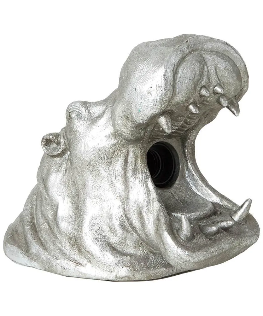 antique_silver_roaring_hi_0.webp Cheap Joe Browns Antique Roaring Hippo Table Lamp Silver
