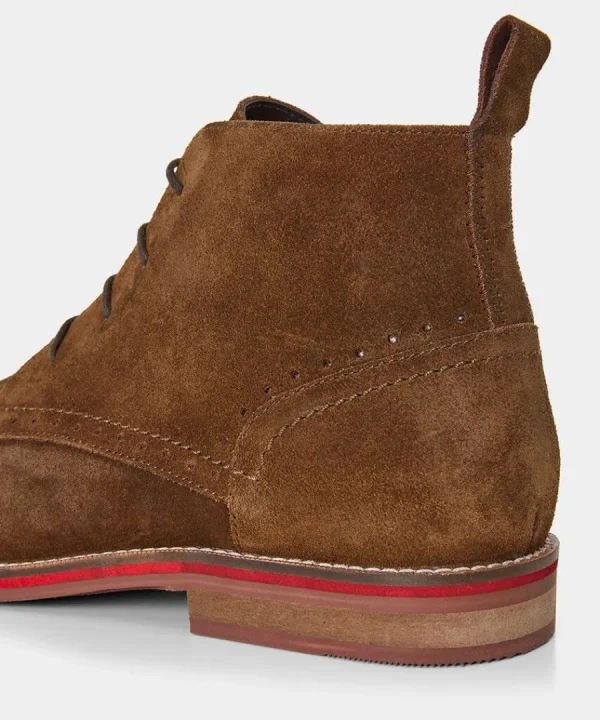 Cheap Joe Browns Austin Suede Casual Boots Rich Brown