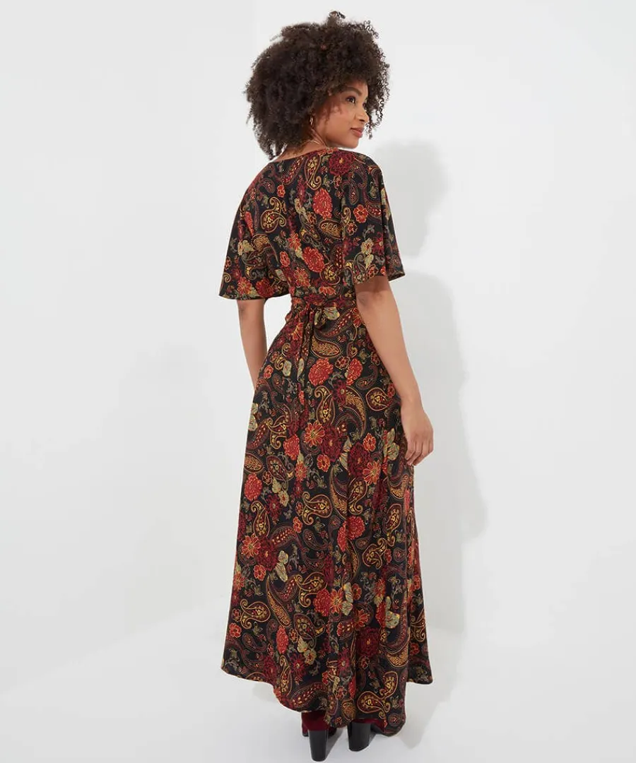 autumn_colours_dress_2.webp Best Sale Joe Browns Autumn Colours Dress Brown