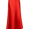 Flash Sale Joe Browns Autumn Days Satin Skirt Rust