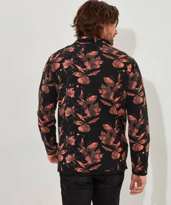 New Joe Browns Autumn Print Funnel Orange