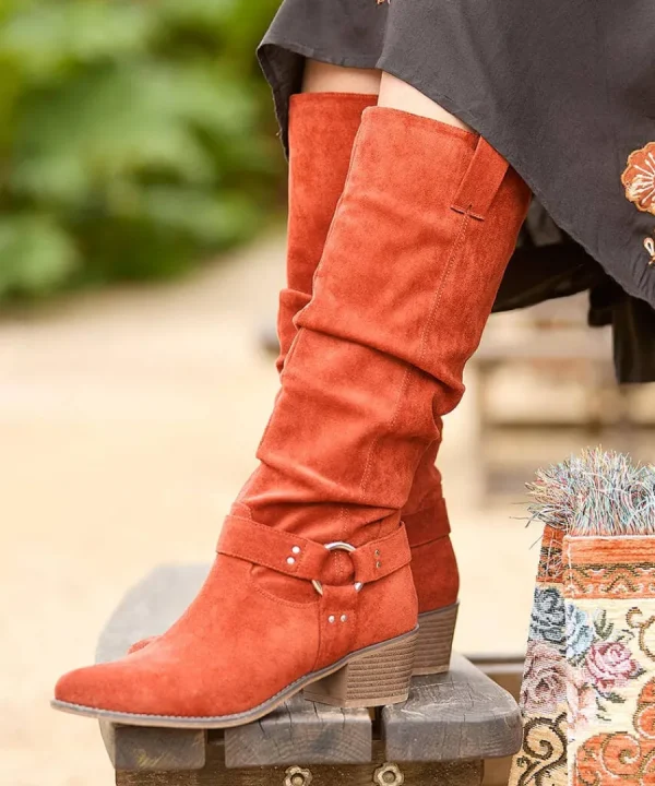 Shop Joe Browns Autumn Sky Tall Boots Ginger