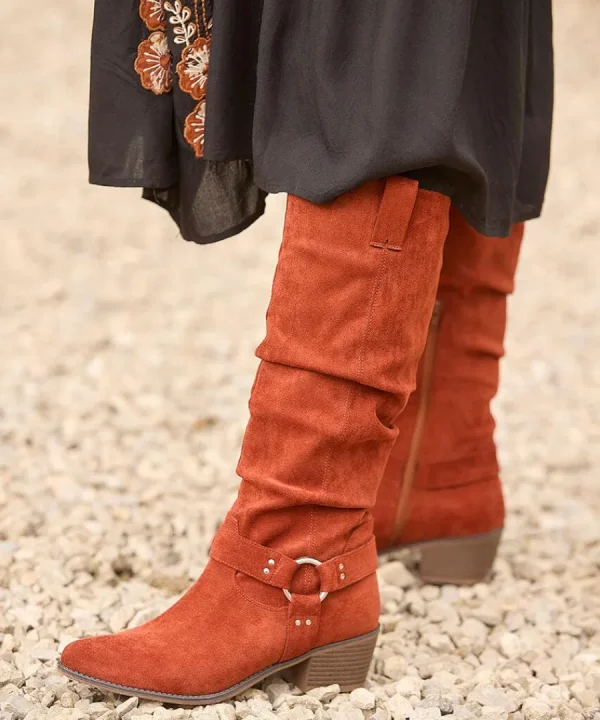 Shop Joe Browns Autumn Sky Tall Boots Ginger