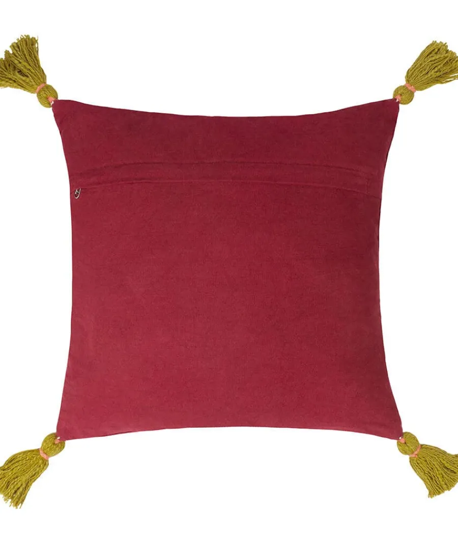 autumnal_toadstool_tapest_1.webp Best Joe Browns Autumnal Toadstool Tapestry Cushion Ruby