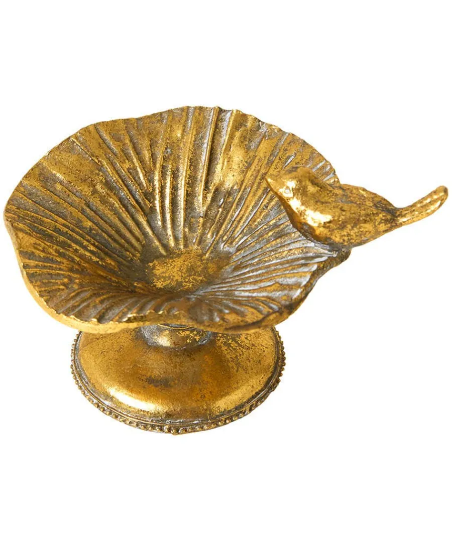 beautiful_bird_flower_tri_1.webp Online Joe Browns Beautiful Bird Flower Trinket Dish Gold