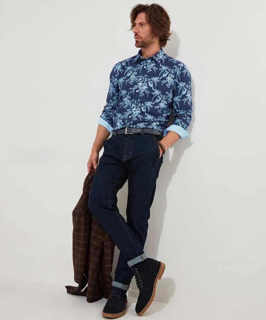 beautiful_bird_shirt_1.webp Store Joe Browns Beautiful Bird Shirt Navy