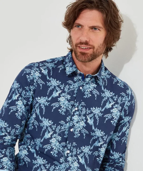 Store Joe Browns Beautiful Bird Shirt Navy