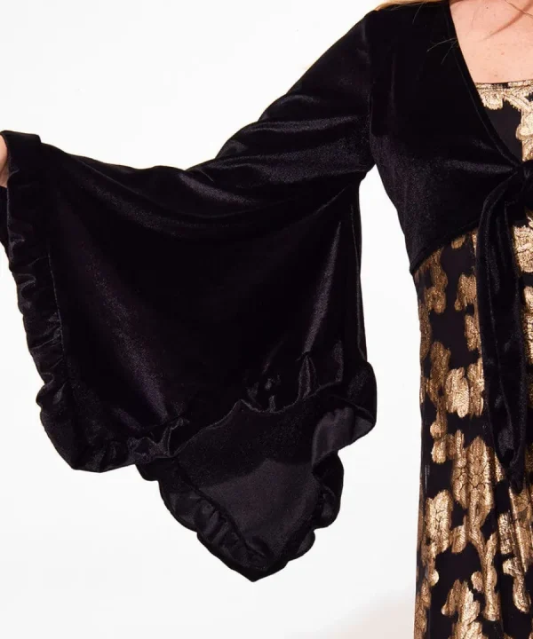 Online Joe Browns Belle Jaquard And Velvet Dress Black