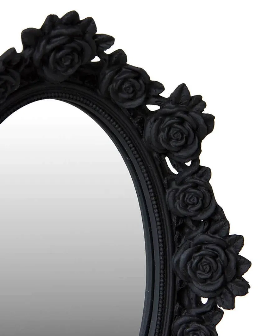 black_rose_delightful_dre_1.webp New Joe Browns Rose Delightful Dressing Table Mirror Black