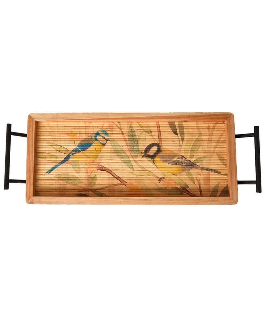 blissful_british_birds_ba_0-1.webp Flash Sale Joe Browns Blissful British Birds Bamboo Tray Brown