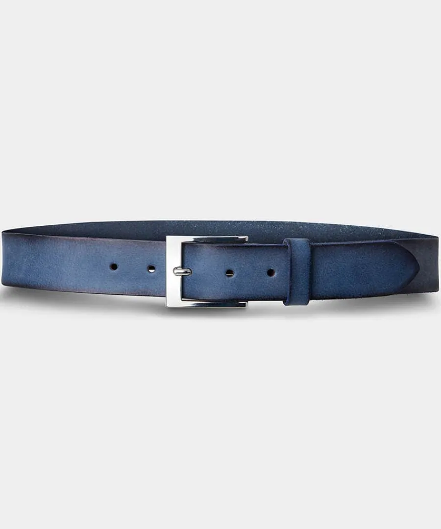 blue_wash_mens_leather_be_0.webp Best Joe Browns Blue Wash Men's Leather Belt Washed Blue