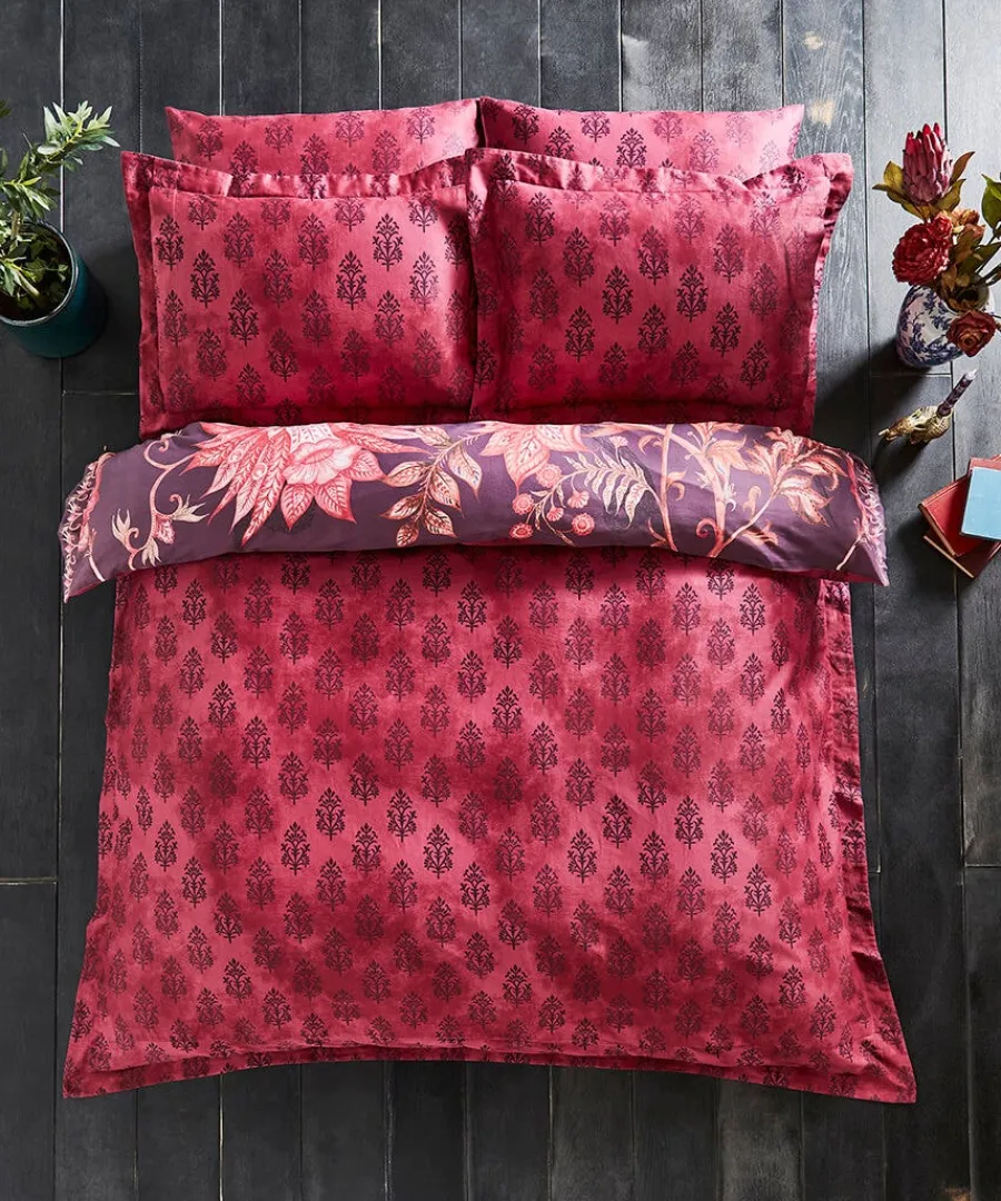 bohemian_bloom_reversible_0.webp Flash Sale Joe Browns Bohemian Bloom Reversible Duvet Set Purple