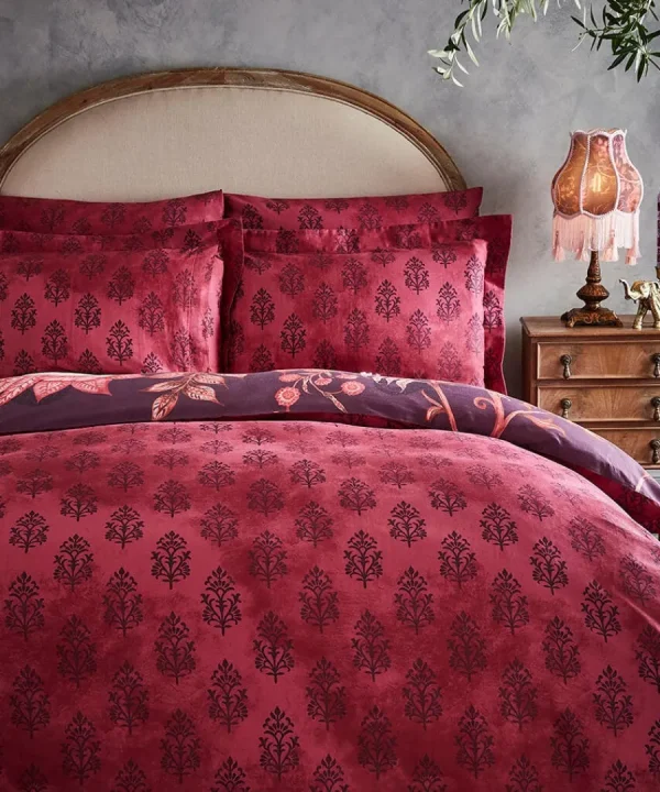 Flash Sale Joe Browns Bohemian Bloom Reversible Duvet Set Purple