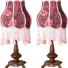 Clearance Joe Browns Bohemian Bloom Set Of 2 Table Lamps Purple