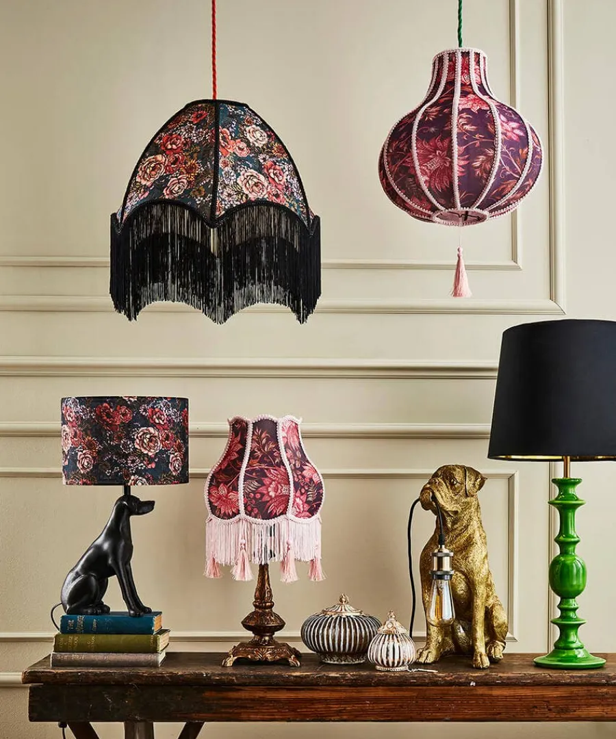 bohemian_bloom_set_of__ta_6.webp Clearance Joe Browns Bohemian Bloom Set Of 2 Table Lamps Purple