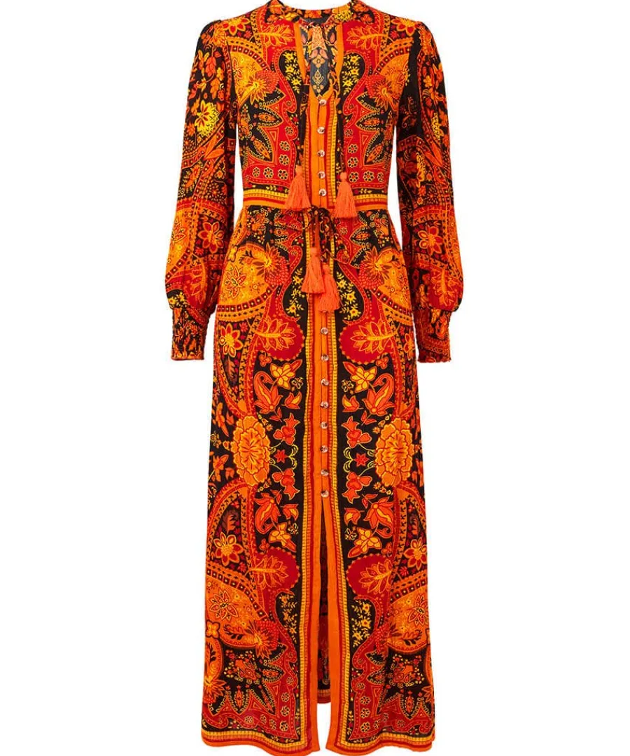 bohemian_dreams_dress_0.webp Best Sale Joe Browns Bohemian Dreams Dress Orange