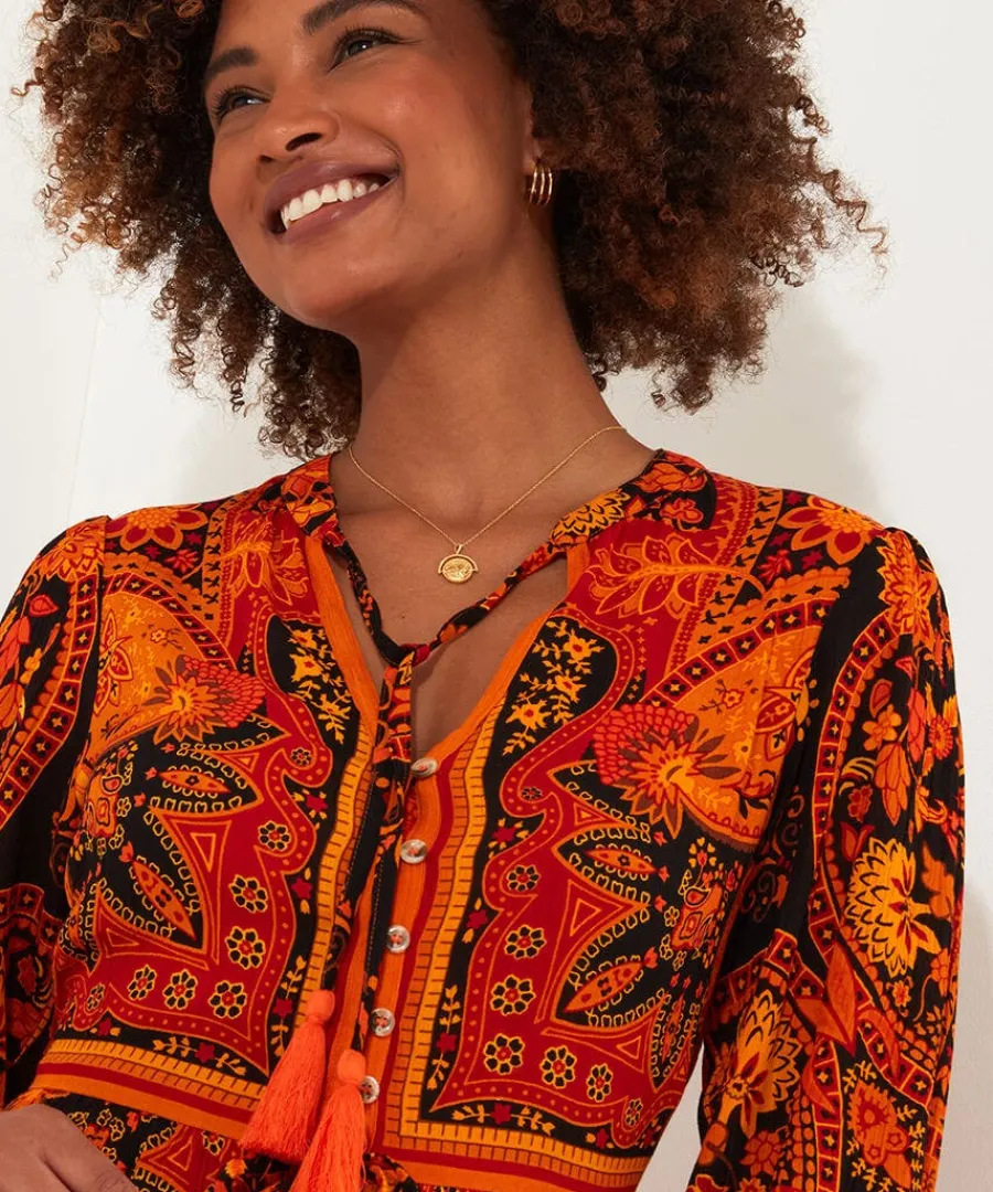 bohemian_dreams_dress_4.webp Best Sale Joe Browns Bohemian Dreams Dress Orange