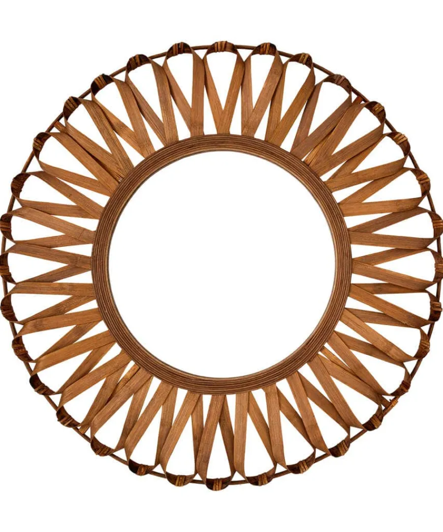 boho_bamboo_wall_mirror_0.webp Flash Sale Joe Browns Boho Bamboo Wall Mirror Natural