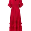 Flash Sale Joe Browns Boho Days Dress Berry / Black