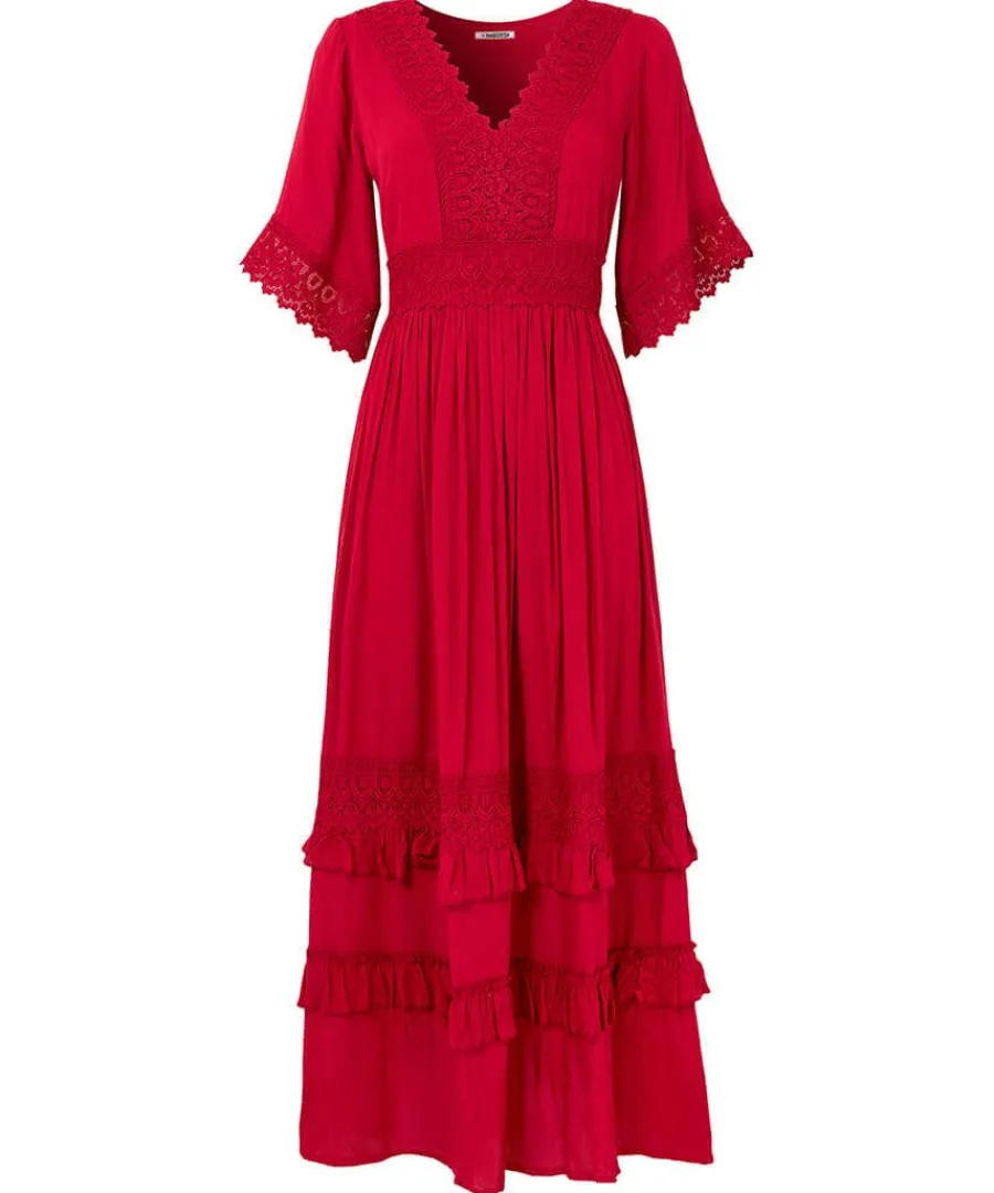 boho_days_dress_0.webp Flash Sale Joe Browns Boho Days Dress Berry / Black