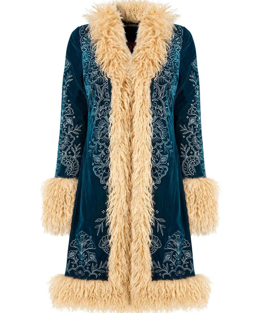 boho_girl_embroidered_bou_0.webp Discount Joe Browns Boho Girl Embroidered Boutique Coat Teal