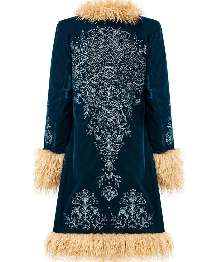 boho_girl_embroidered_bou_8.webp Discount Joe Browns Boho Girl Embroidered Boutique Coat Teal