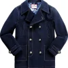 Flash Sale Joe Browns Border Pea Coat Navy
