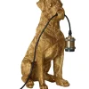 Fashion Joe Browns Brilliant Boxer Table Lamp Antique Gold