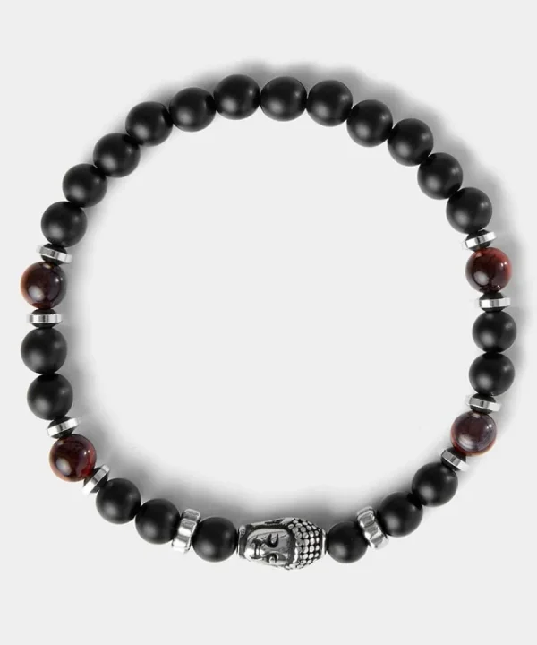Best Sale Joe Browns Buddha Genuine Stone Bracelet Multi