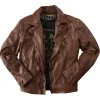 Shop Joe Browns Burner Leather Jacket Tan