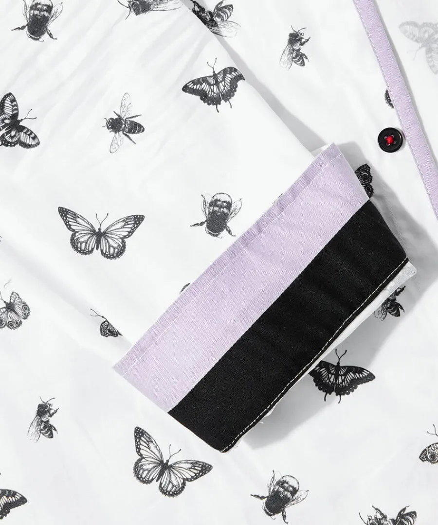butterfly_and_bee_shirt_5.webp Fashion Joe Browns Butterfly And Bee Shirt White
