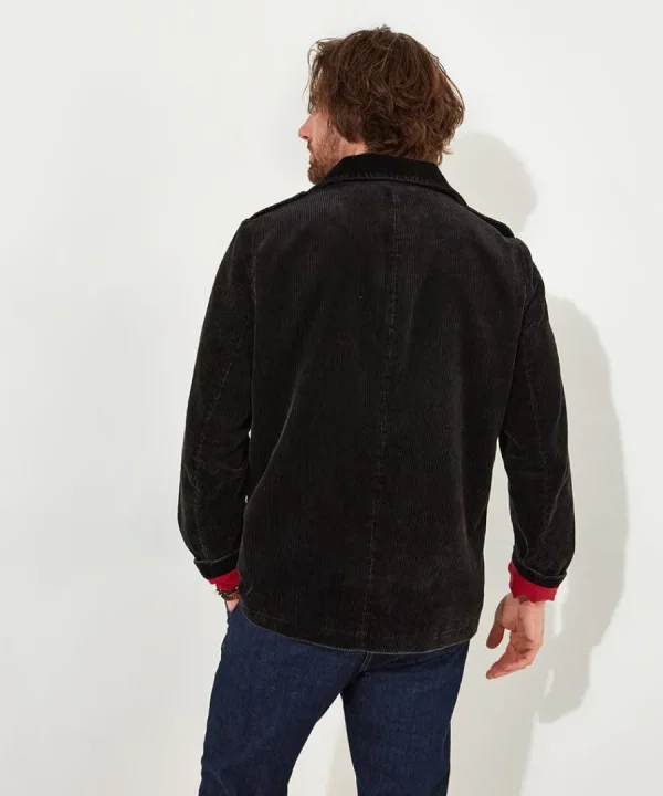 Shop Joe Browns Carefree Cord Coat Grey / Black
