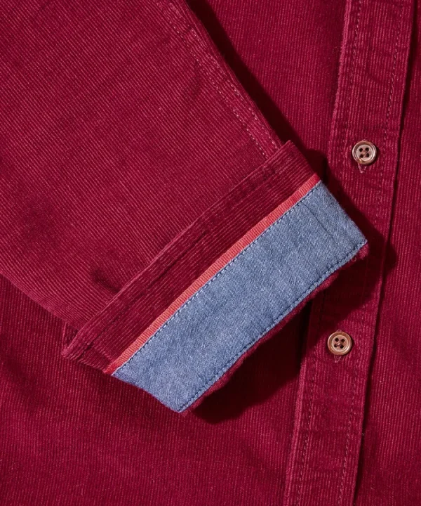 Outlet Joe Browns Carefree Cord Shirt Port