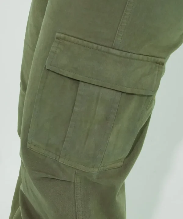 Hot Joe Browns Celine Cargo Pants Khaki / Chocolate