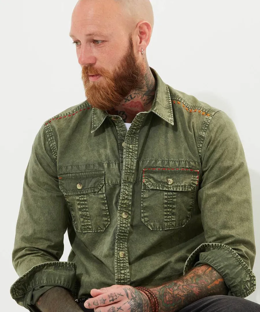 charismatic_customised_sh_3.webp Fashion Joe Browns Charismatic Customised Shirt Khaki