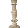 Best Sale Joe Browns Charming Beaded Candle Holder Beige